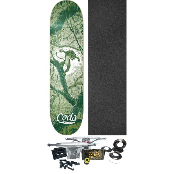 Coda Skateboards Jake Keenan Jaguar Skateboard Deck - 8.3" x 31.5" - Complete Skateboard Bundle